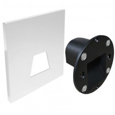 Φωτιστικό Χωνευτό Στρογγυλό LED 3W 230V CCT 38° Αλουμινίου IP65 Λευκό 3-938   